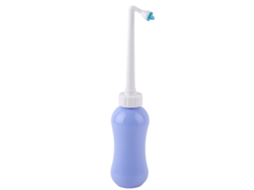 Garrafa bidê portátil 450ml spray manual higiene pessoal viagem