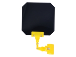 Capa De Proteção Ocular Para Solda De 18 Cm Quadrada, Anti Luz Intensa, Clip E Manejo Manual, Painel Amarelo