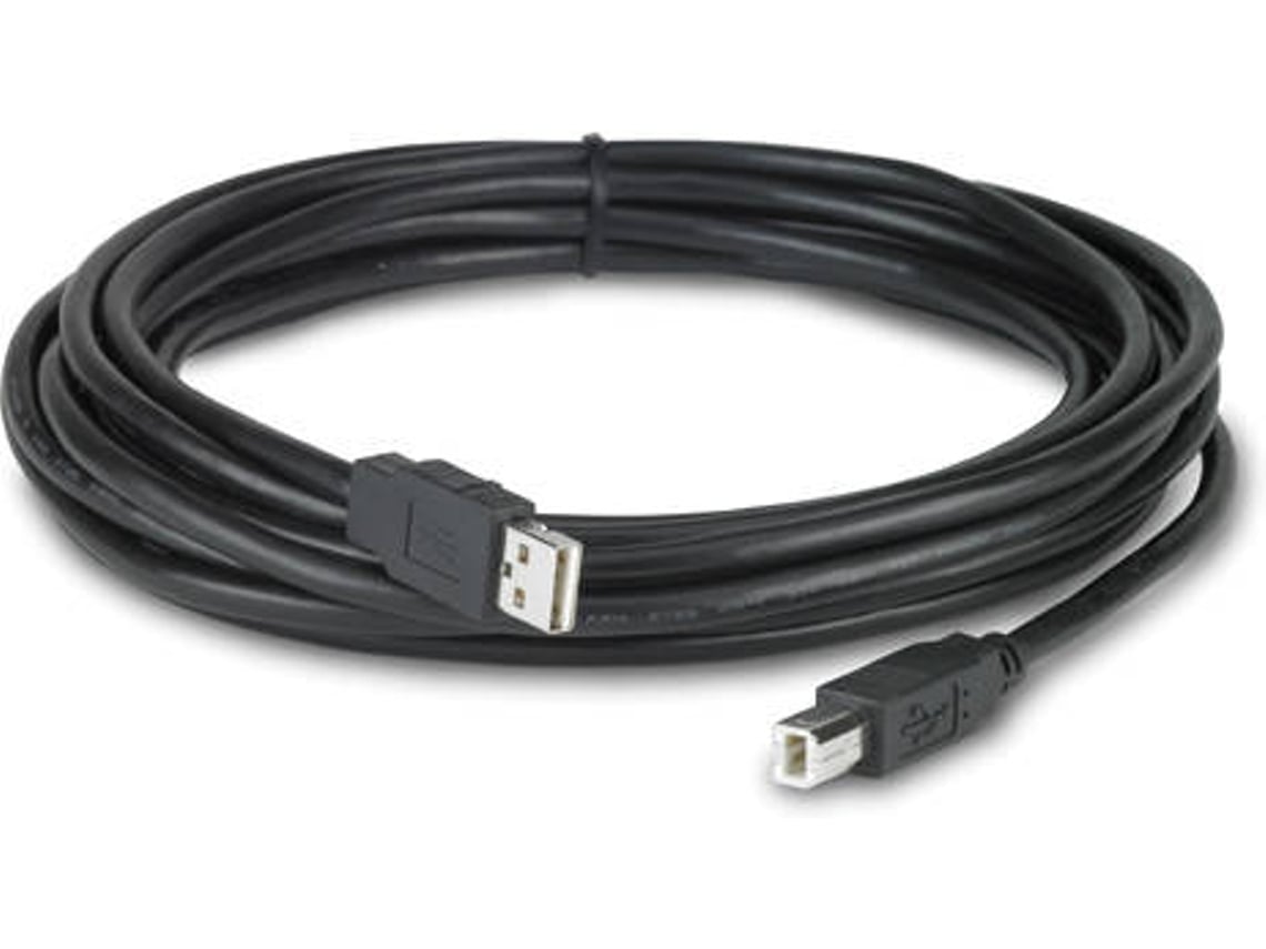 Cabo de Dados APC (USB A - USB B - 5 m - Preto)