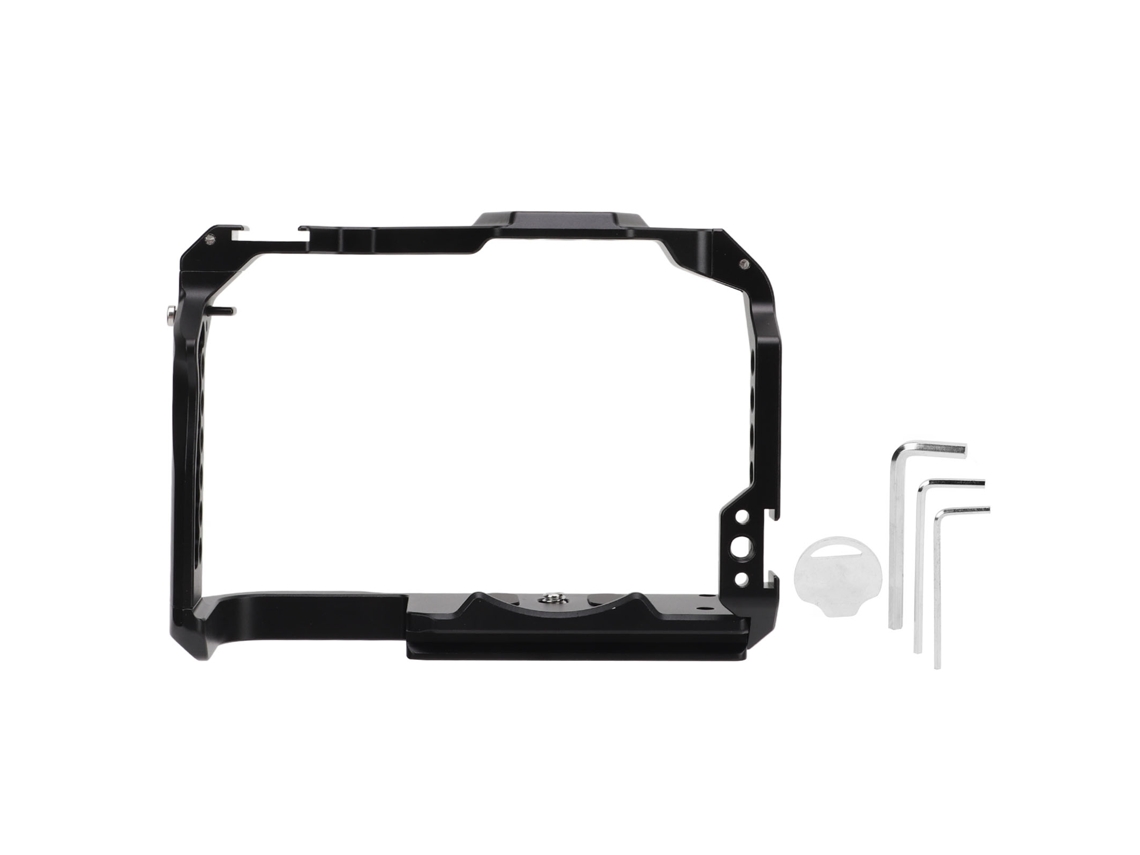 Marco Protector Para Cámara R7, Jaula Metálica Con Cold Shoe Mount, Caja De Protección De Cámara