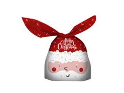 Laxiscreed Embalagens Bolsa Coelho 2 Partes Pack 50 Peças, 14x23cm Para Eventos E Embalagens