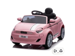 Carro Elétrico Para Crianças - Fiat 500e - 12v - 1 A 5 Anos - Rosa