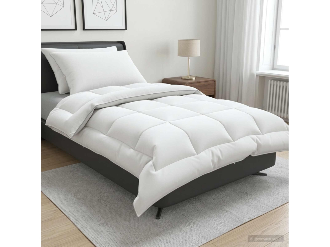 Vidaxl Conjunto De Edredão E Almofadas 3 Unid. 155x220 Cm 4 Estações