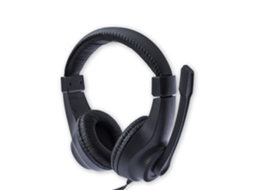 Fones de Ouvido com Fio de 3 5 Mm com Microfone Preto