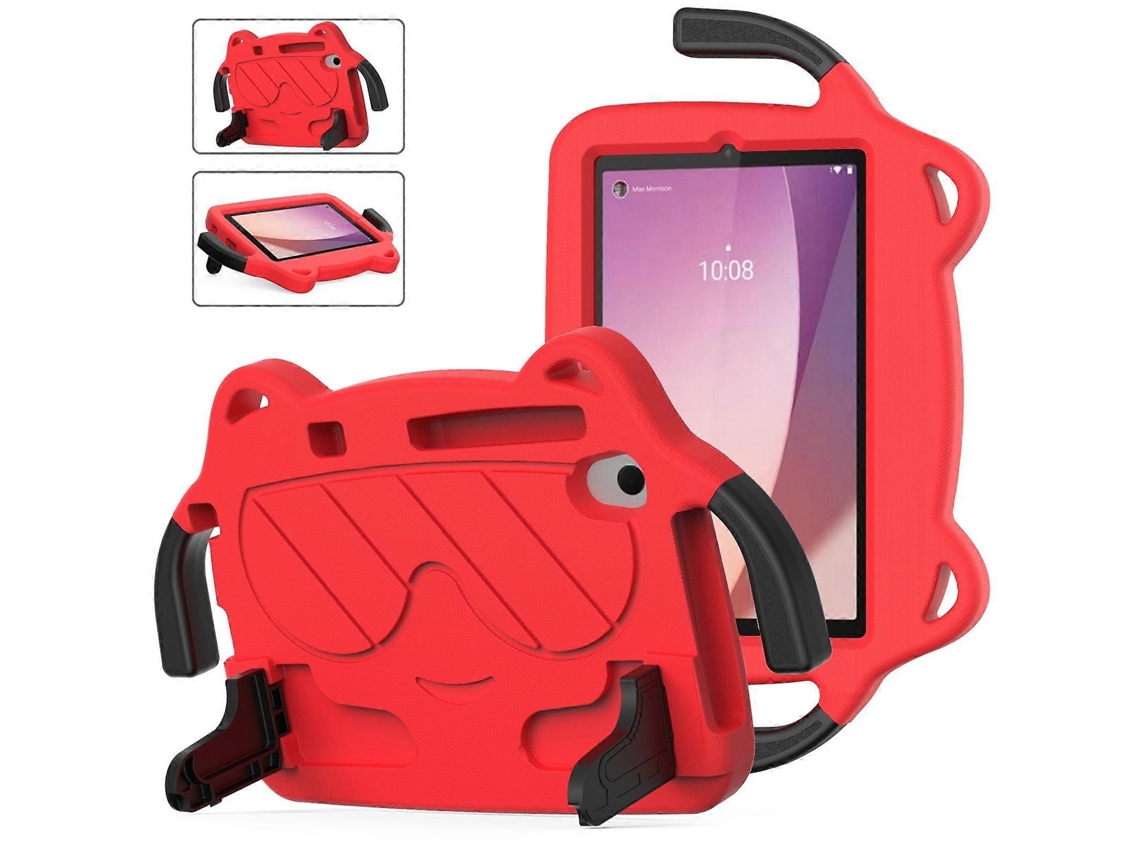 Capa Rígida De Policarbonato Resistente A Impactos Ice Baby Eva Para Tablet Lenovo Tab M8 Tb-300fu/tb-300xu De 4ª Geração.