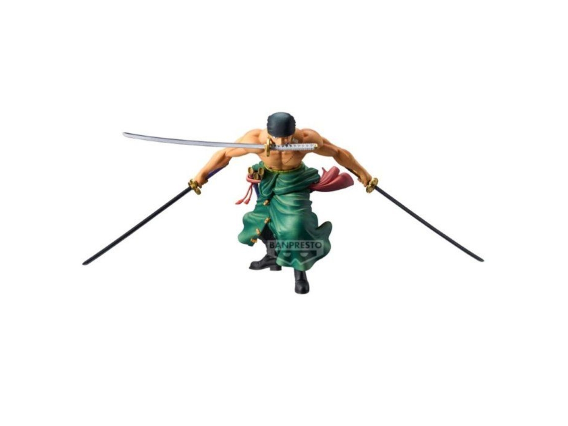 Figura de ação colecionável Banpresto Roronoa Zoro Grandista Edição Especial 23 cm