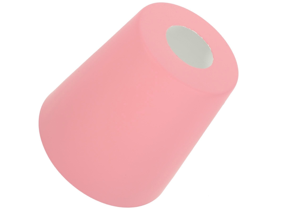 Lámpara colgante de hierro para araña, color rosa, 12,9 x 1 cm, redonda, paquete de 1 unidad - aquaforge