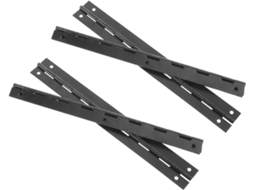 Conjunto De 4 Dobradiças Longas De Ferro Estilo Retrô, 200x25mm, Para Caixa De Joias.