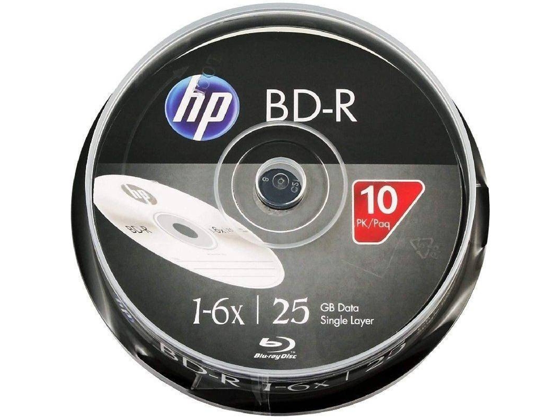 BD+R DL HP 25GB Cake box (10 unidades)