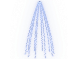 Tree Light, Tree Lights Vidaxl Azul Pvc (500 Cm)