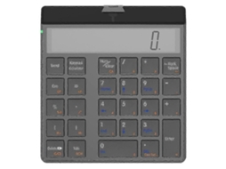 Teclado Numérico 4.0 Bluetooth Com Função De Calculadora De Exibição 2 Em 1 Teclado Numérico E Calculadora Ly Ebike