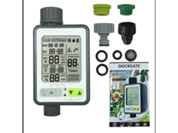 Temporizador De Irrigação Automática Com Sensor Chuva E Tela Lcd
