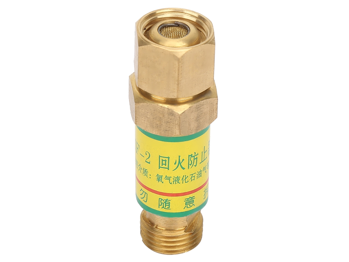 Válvula De Retenção E Arrestor De Retrocesso Para Oxigênio E Acetileno Soplete De Soldadura M16*1.5