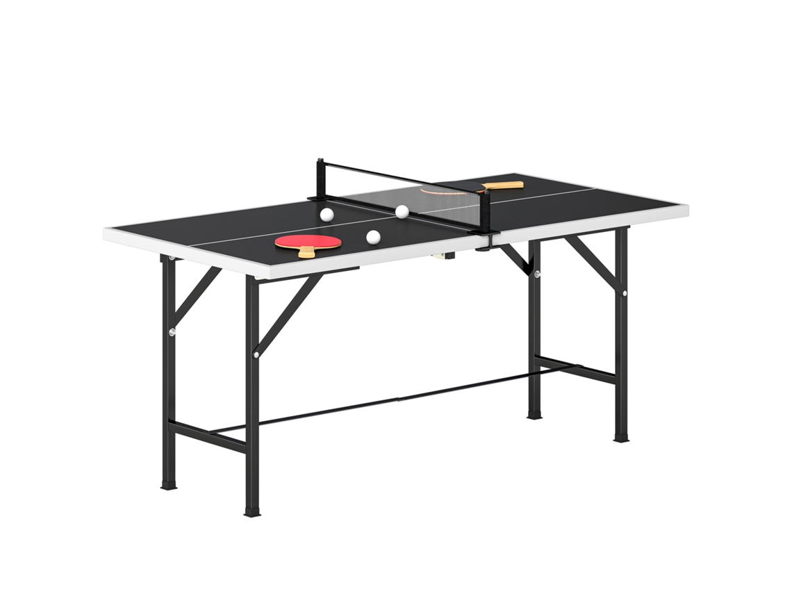 Mini Mesa de Ping Pong Dobrável com rede e bolas BTFORUS (152x76cm)