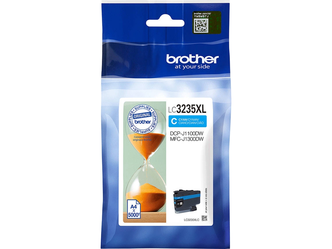 Tinteiro BROTHER LC3235 XL (Ciano)