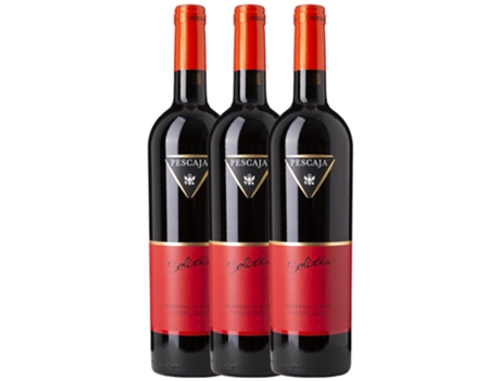 Pescaja Soliter Barbera Barbera d'Asti 75 cl (Caixa de 3 unidades)