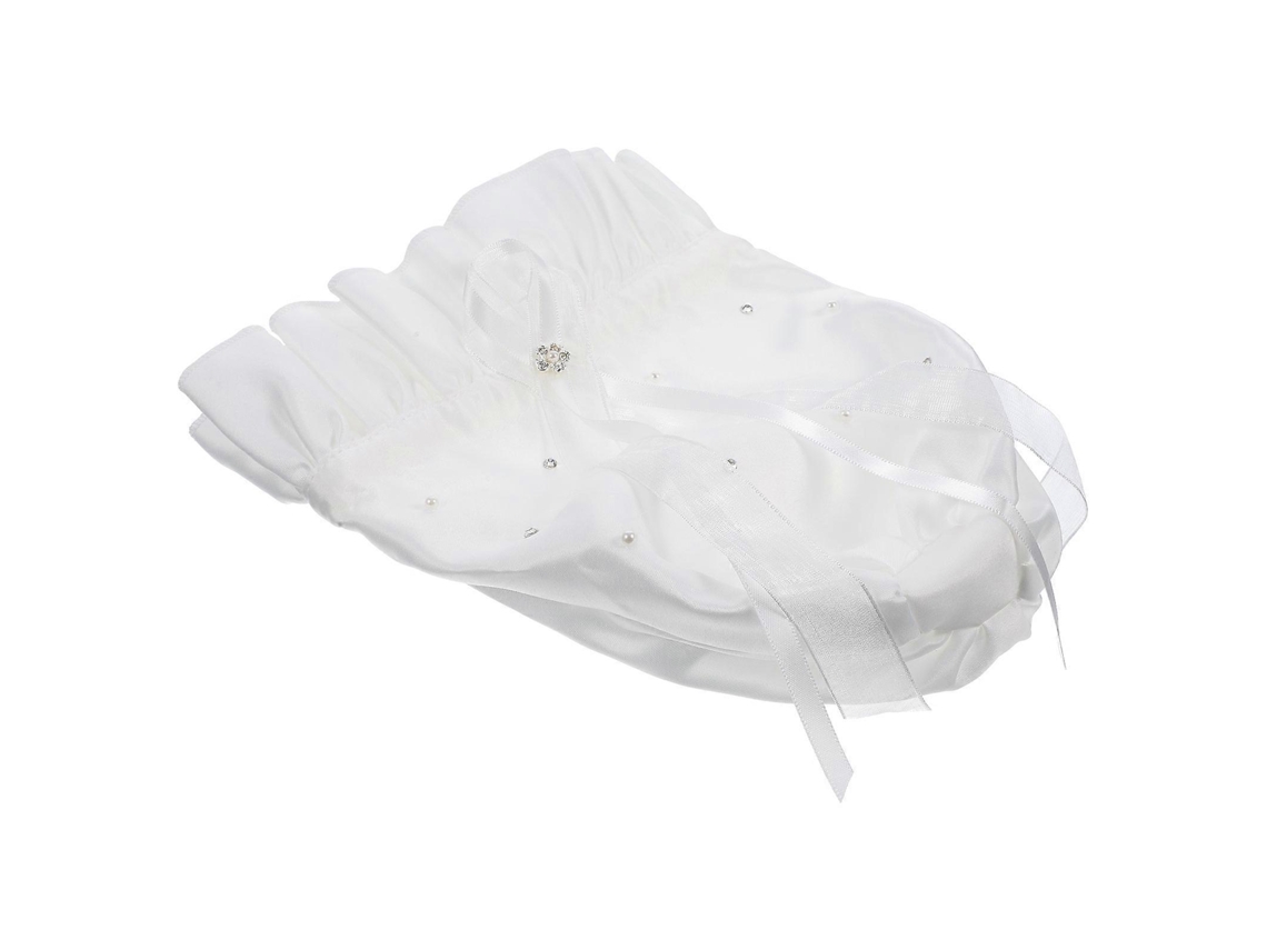 Bolsa De Noiva De Cetim, Com Pérolas E Strass, Para Casamento--