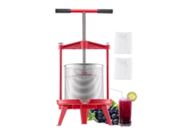 Prensa Manual Para Vinho De Frutas Prensa Para Elaboração De Vinho 14 L Vevor