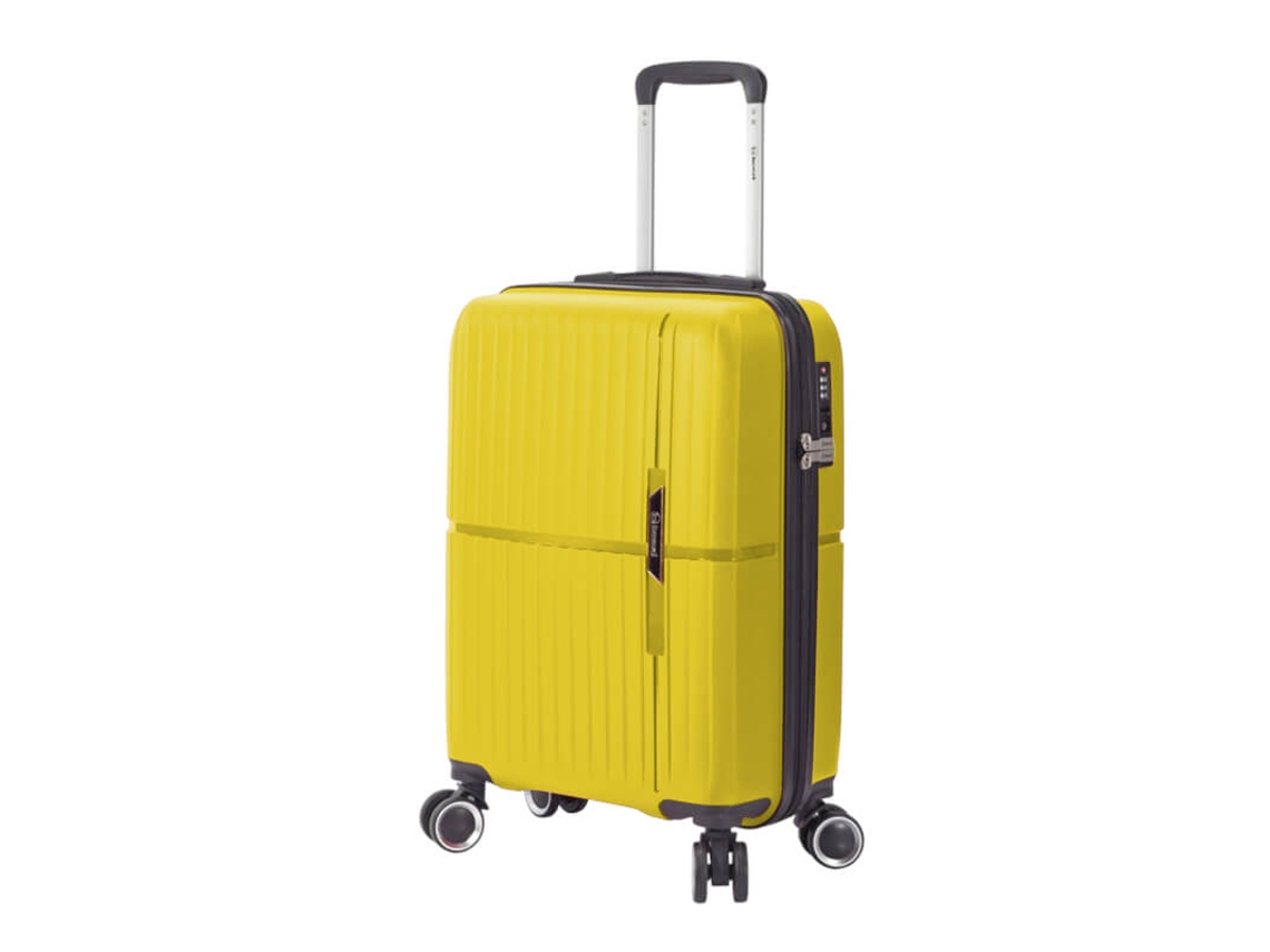 Mala De Cabine / Trolley 55cm 4 Rodas Bz5754 Amarela Benzi