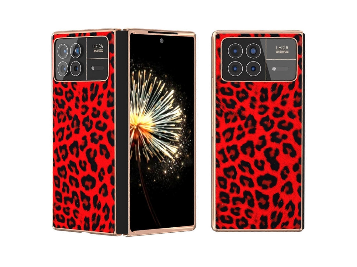 Capa Telemóvel Padrão Leopardo Fit Para Xiaomi Xiaomi Mix Fold 3 5g Facpoet Multicor