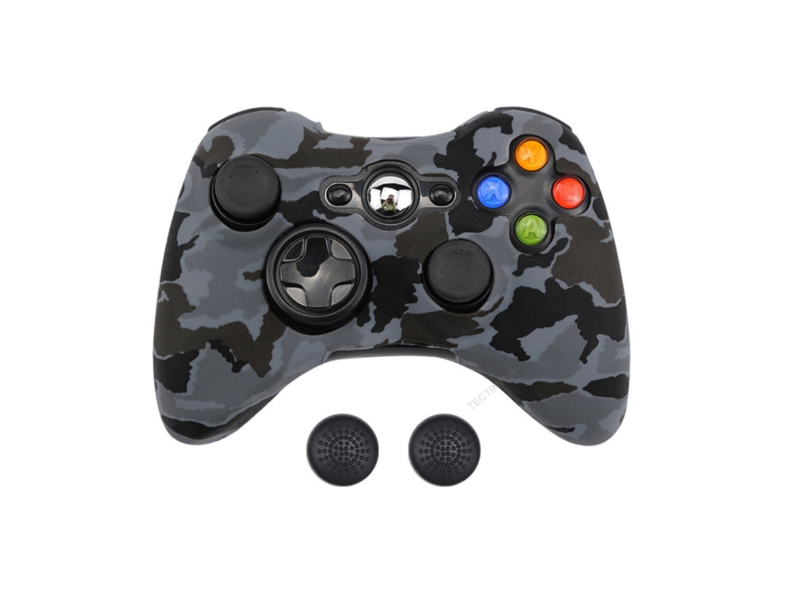 Capa Comando Para Xbox360, Capa Protetora De Silicone Antiderrapante Com Botão De Polegar Cuich