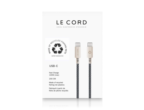 Cabo Usb-C/Usb-C LE CORD