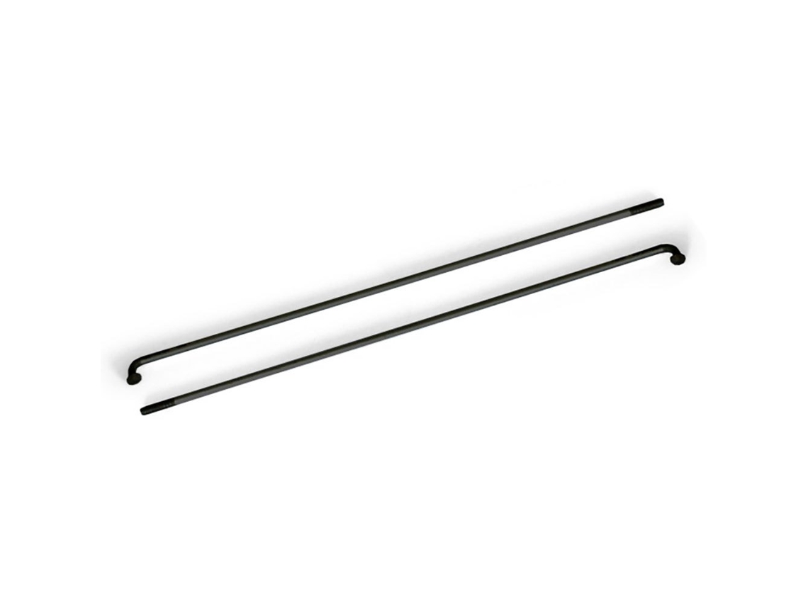 Raios de Aço Inoxidável Prateado 176 Mmremerx