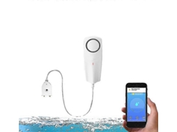 Novo 2023 Wifi Detector De Água Alarme De Fuga Detector Móvel Inteligente Tuya Smart App Alexa Push Alertas De Alarme