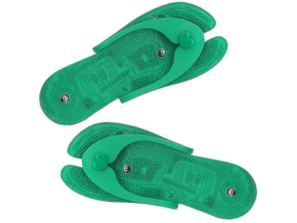Chinelo Massageador Dobrável Para Os Pés