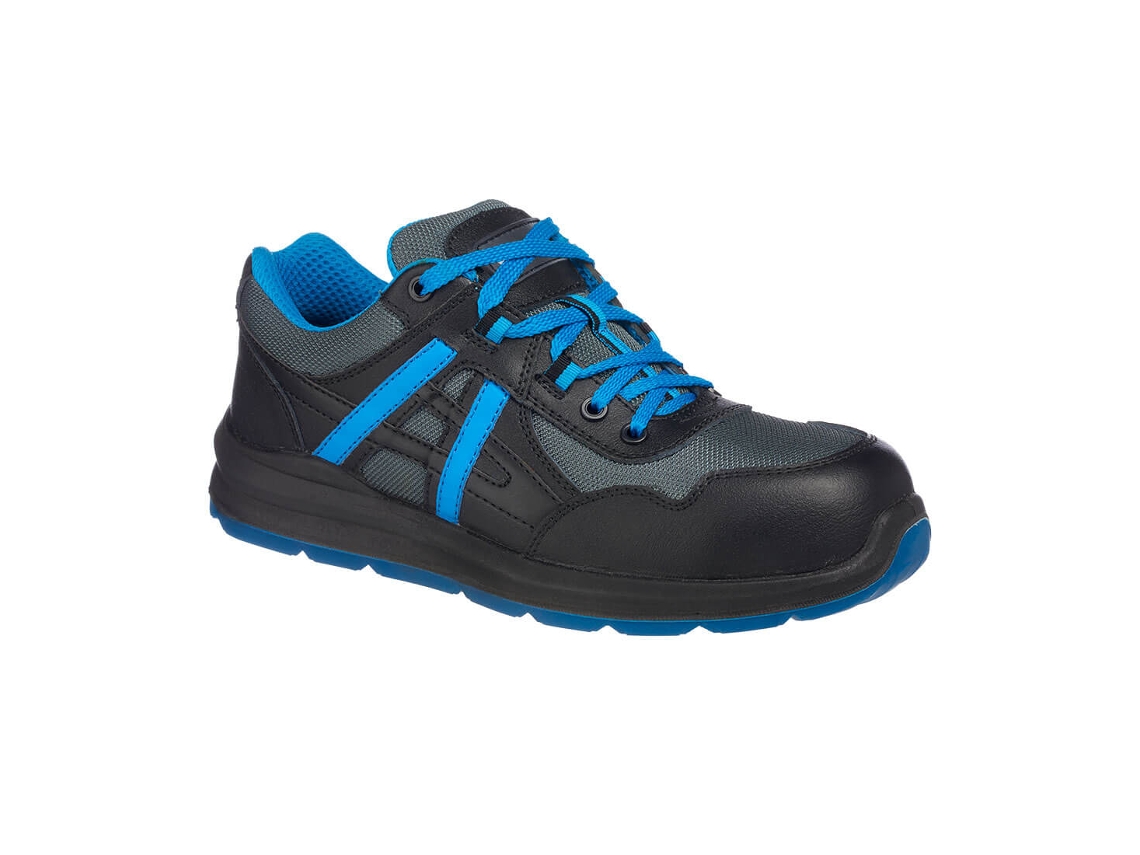 Calçados Esportivos Portwest Compositelite Mersey S1p Preto Azul / 43