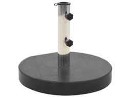 Parasol Base, Parasol Bases Vidaxl Preto Granito (n/a)