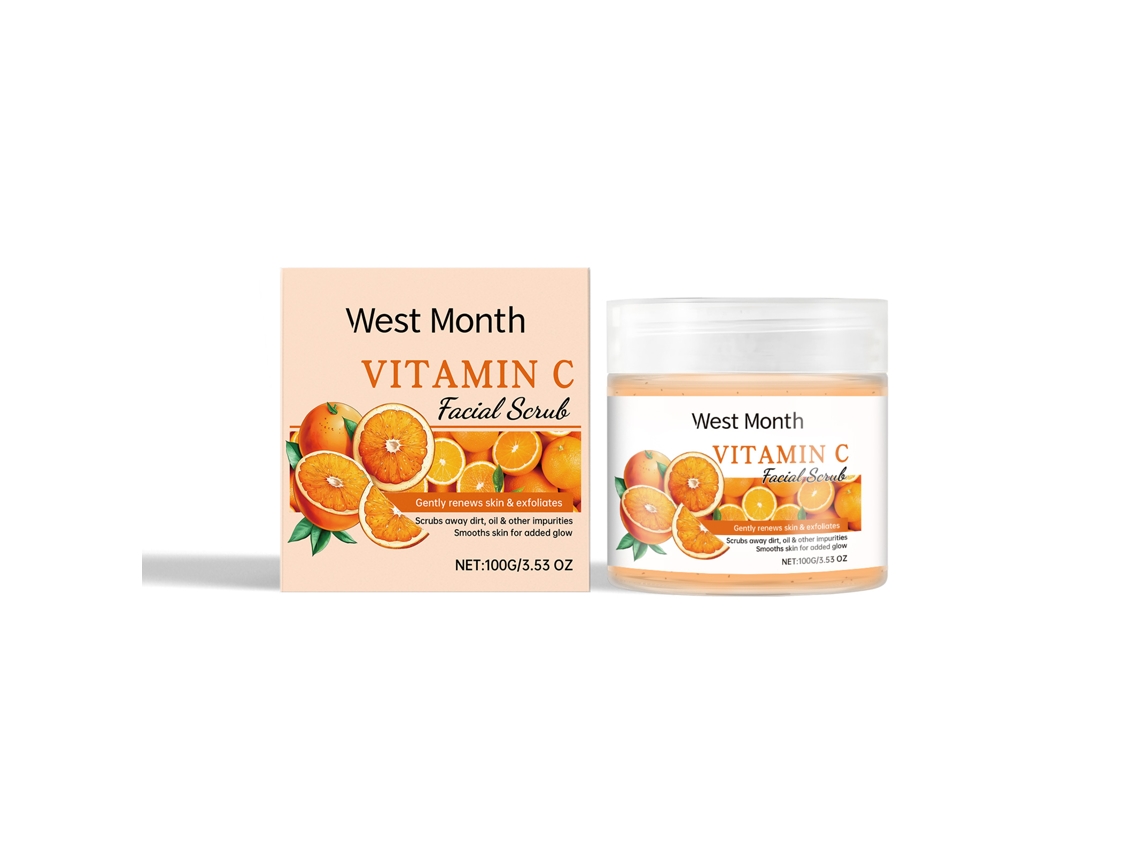 Gel Exfoliante com Vitamina C e Laranja para Pele Vim e Vitalidade Natural LAXISCREED
