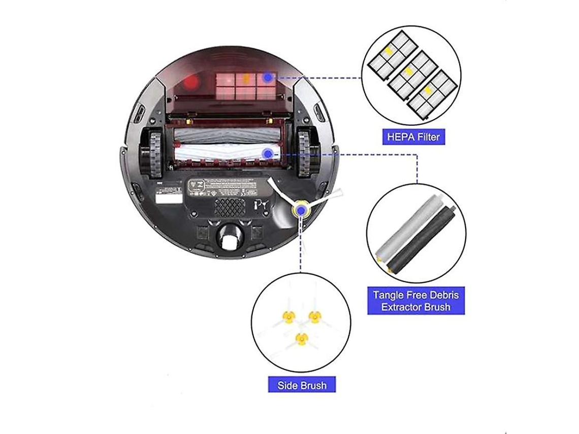 Kit de Acess rios 15Pcs para Irobot Roomba 8 9 Serie 800 860 865