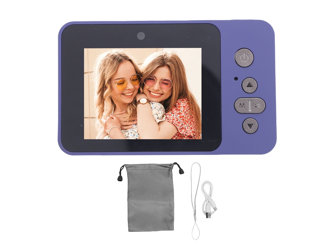 2026 câmera Digital 1080p com Autofoco 12mp, Compacta Pequena para Vlog e Selfies