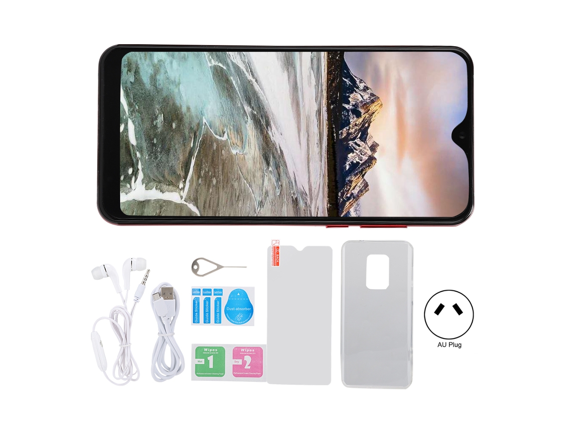 Smartphone Laxiscreed Com Tela De 6,3 Polegadas, Design 3d E Vidro Curvado Traseiro