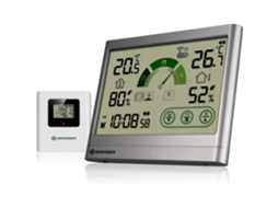 Termo-Higrómetro com Recomendação de Ventilação Temperatura e Humidade BRESSER