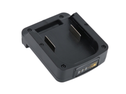 Adaptador de conversão de bateria lithium makita para milwaukee com pcba abs preto | S/MARCA