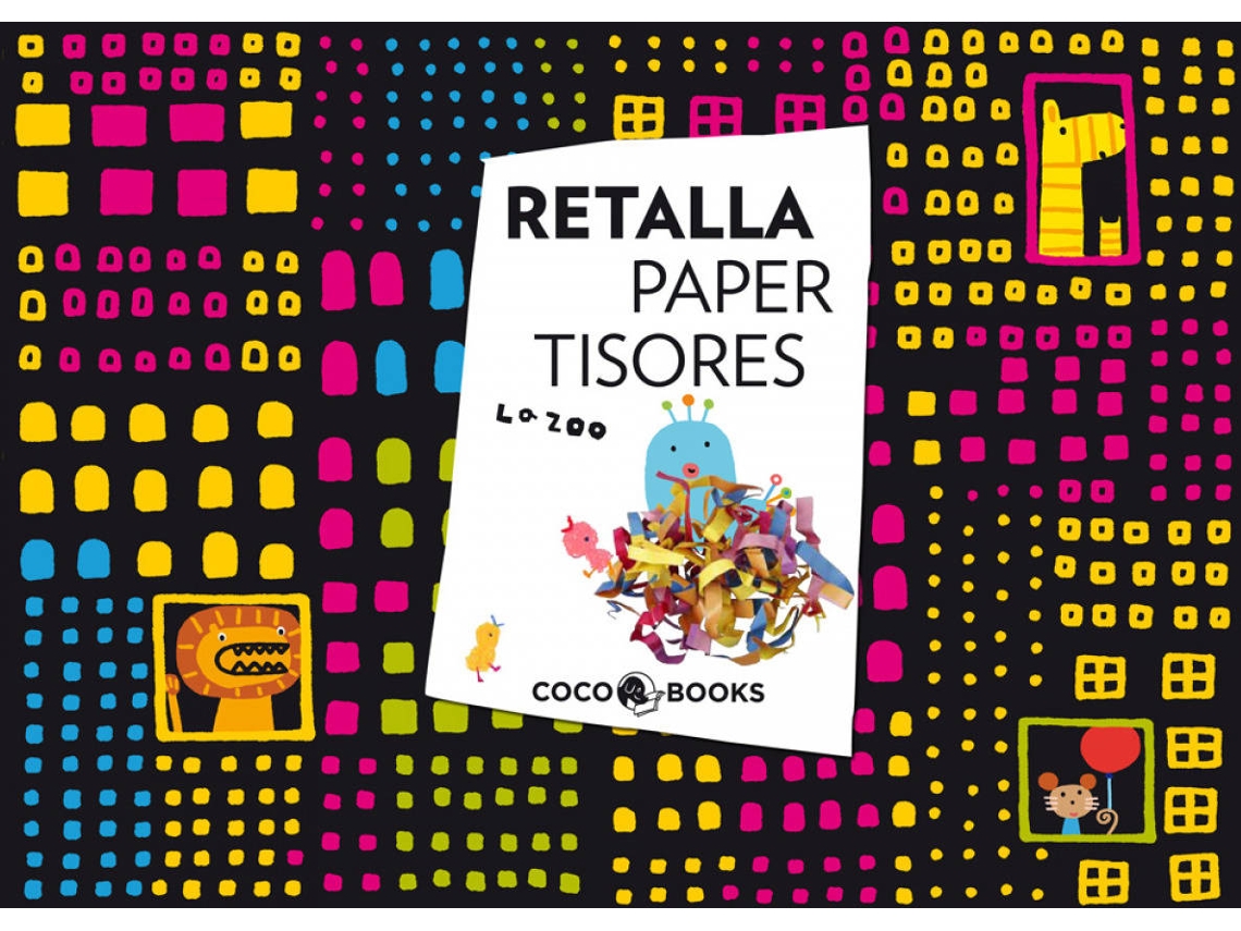 Livro Retalla Paper Tisores de La Zoo (Espanhol)