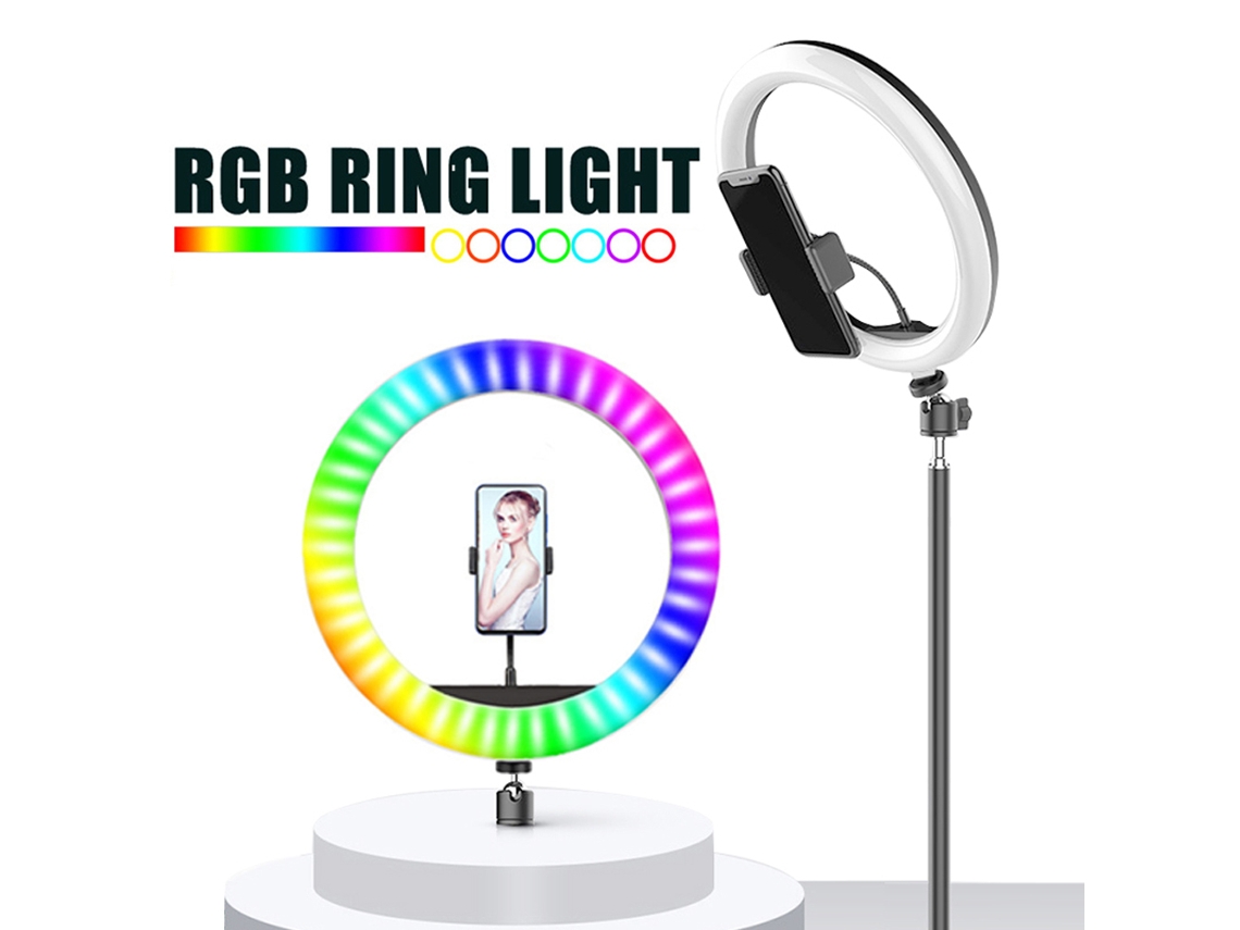 2026 luz Anillo Led com Clip para Telefone, Luz de Reposição Usb para Maquiagem e Fotografia
