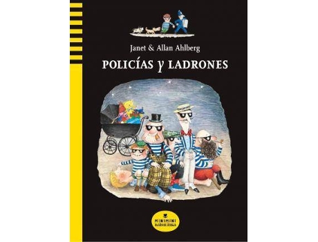 Livro Policías y ladrones de Allan Ahlberg (Espanhol)