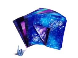 Kit de Papel para Origami 200 Folhas Cores Vivas Dupla Face para Artesanato NEVEANCE