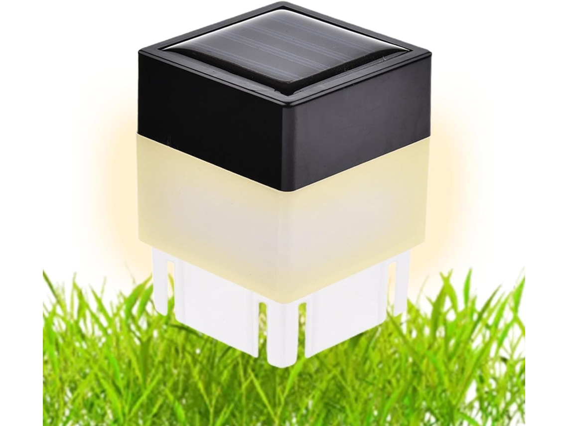 Luzes Solares Para Cerca - Luz De Segurança Led Para Gramado