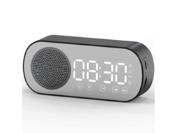 Rádio com Despertador, Pilhas, Usb e Ondas Curtas BRILVIBERA