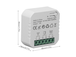 Controlador De Portão De Garagem Inteligente Zigbee: Controle Por App, Voz E Remoto (100‑240v, Plugue Eu)