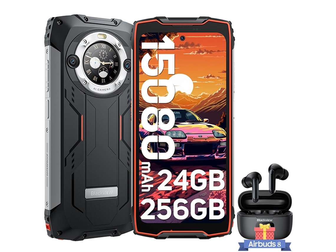 Smartphone BLACKVIEW Bv9300 Pro 6.7'' 24 Gb 256 Gb 15080Mah Laranja