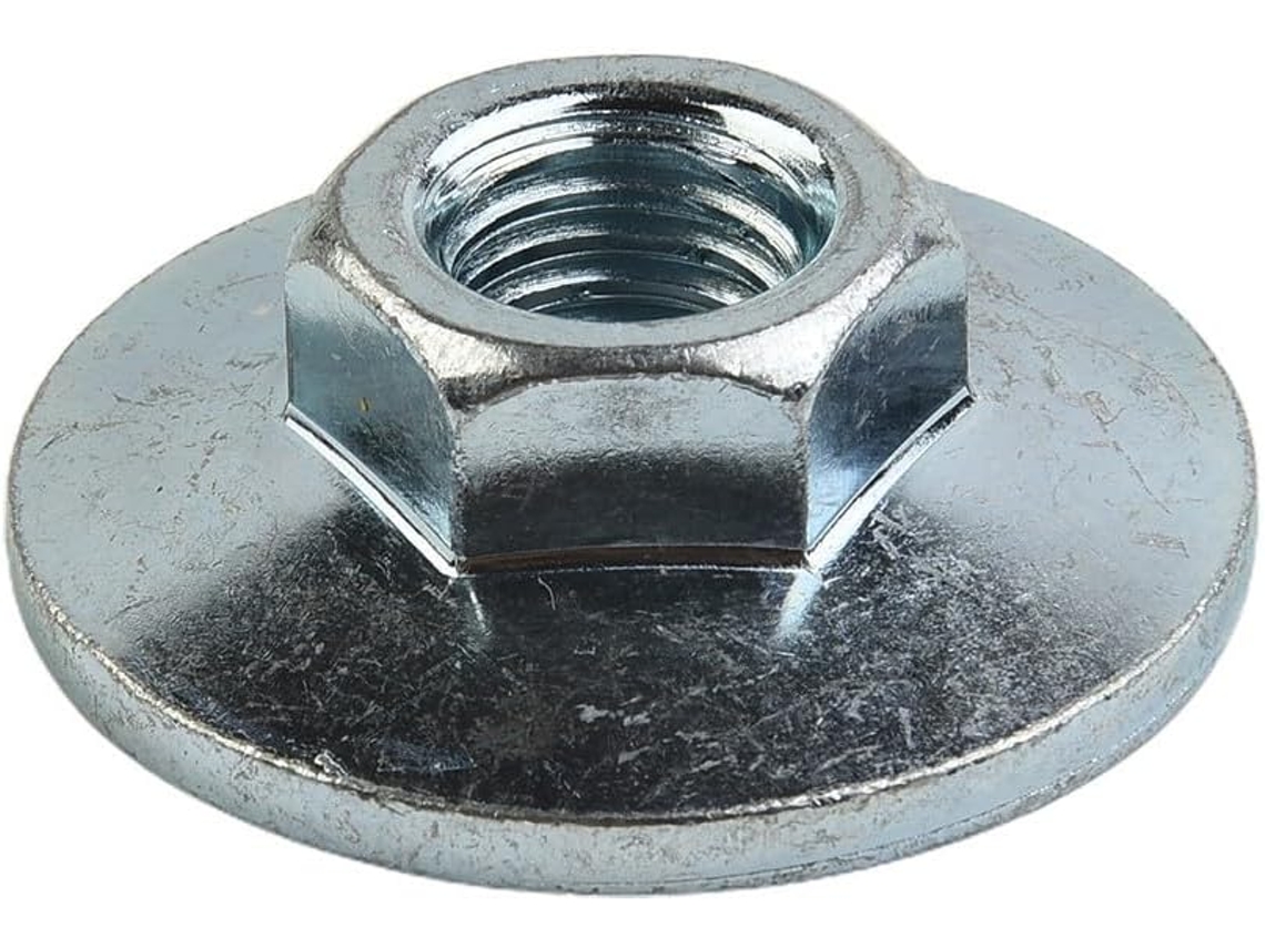 Porca Flangeada De Travamento Troca Rápida, Prática E Conveniente, Para Discos De Esmerilhadeira Angular