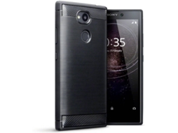Capa Sony Xperia L2 Multi4you Gel TPU Carbono Preto