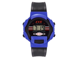 Reloj Electrónico Infantil Com Pulseira De Pvc Reloj Digital Para Crianças Azul