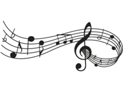 Adesivo Parede Formato Musical Preta 1 Removível Criativo Decoração Quarto Música Nota Peça Sala GOKOCO