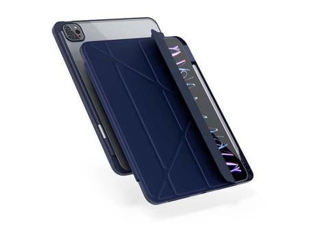 Capa flip Epic Hero para iPad Pro 11/iPad Air 10.9/M1/M2/M3 Azul